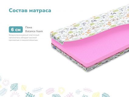 Матрас Димакс Дрёмушка Лайт х/б 65х125