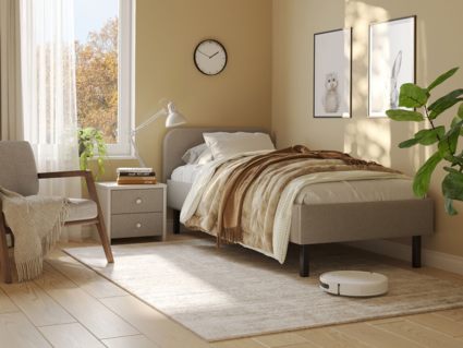 Кровать Сонум Hanna Багама льняной 160х200