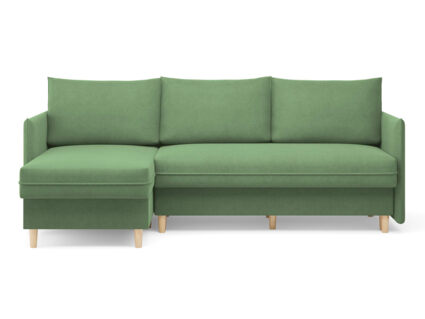 Диван Сонум Rain угловой Рогожка Деним Длина 240 см