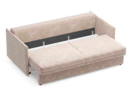 Диван Сонум Remy Микровелюр кремовый Длина 215 см