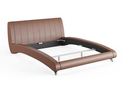 Кровать Сонум Verona Рогожка Деним 180х190