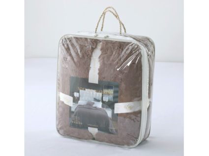 Покрывало Софи де Марко Аврил (мокко) 220х240