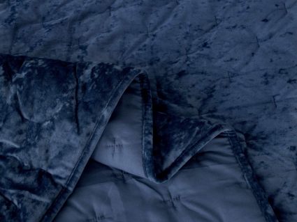 Покрывало Софи де Марко Алира (темно-синее) 240х260