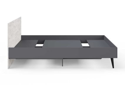 Кровать Сонум Ines Ясмунд + серый 160х190