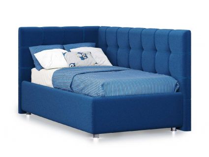 Кровать Nuvola Sabina угловая Velutto 26 200х200