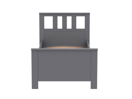 Кровать Гуд Лакк Сага серая 160х200