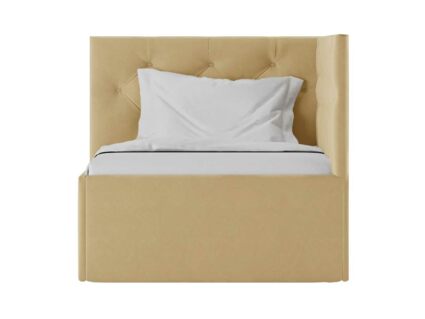 Кровать Димакс Бриони с подъемным механизмом 120x200 Велюр Velutto 05 уцененная 120х200