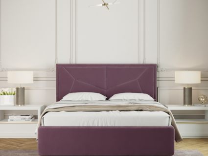 Кровать Nuvola Alatri Velutto 26 (с подъемным механизмом)