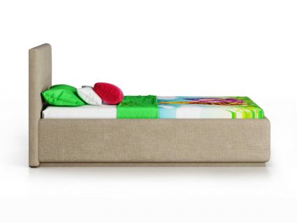 Кровать Nuvola Bianco Bravo cream (с подъемным механизмом) 120х190