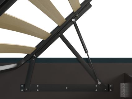 Кровать Lonax Аврора велюр Dolly-3 (с подъемным механизмом) 200х190