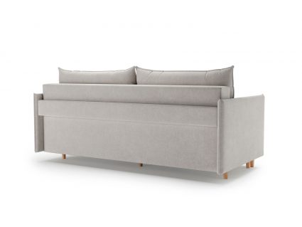 Диван Сонум Rain Микровелюр бежевый Длина 215 см