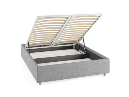 Кровать Сонум Scandinavia Рогожка Мокко (с подъемным механизмом) 120х200