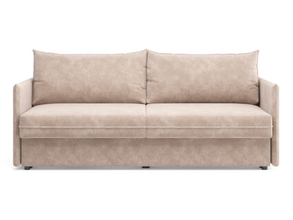 Диван Сонум Remy Микровелюр кремовый Длина 215 см