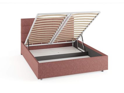 Кровать Сонум Tivoli Эвита Пепельный (с подъемным механизмом) 140х190