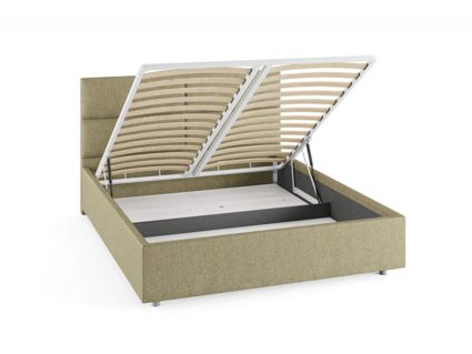 Кровать Сонум Omega Эвита Горчичный (с подъемным механизмом) 140х200
