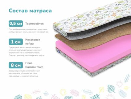 Матрас Димакс Сорванец х/б уцененный 55