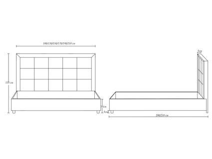 Кровать Димакс Испаньола Крем