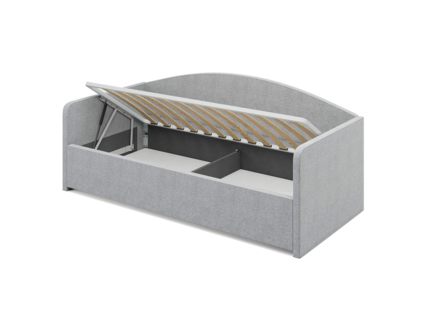 Кровать Сонум Uno Кашемир Латте (с подъемным механизмом) 80х200