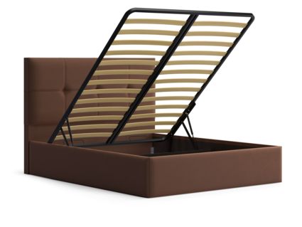 Кровать Lonax Алегра велюр Dolly-3 (с подъемным механизмом) 140х190