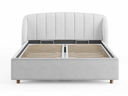 Кровать Сонум Valencia Экокожа Белая 180х200