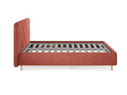 Кровать Сонум Taylor Рогожка деним (с подъемным механизмом) 160х200