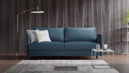 Диван Фиеста Мебель Портленд Лайт велюр Vivaldi 28 розовый Длина 220 см