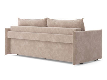 Диван Сонум Remy Микровелюр кремовый Длина 215 см