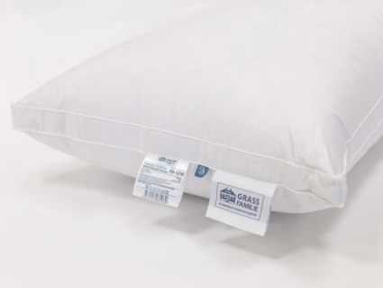 Подушка German Grass White Familie Down упругая 50х90