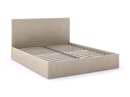 Кровать Димакс Джеффер с подъемным механизмом 180х190 экокожа Nitro White уцененная 180х190