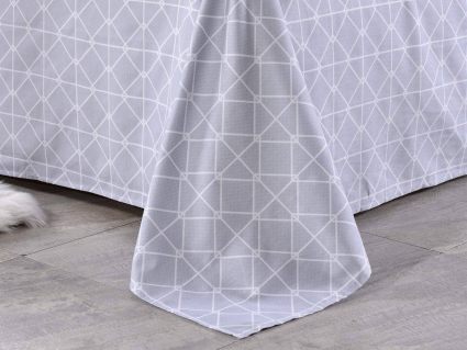 Комплект постельного белья Софи де Марко Веселые тучки (голубые) 1,5-спальный