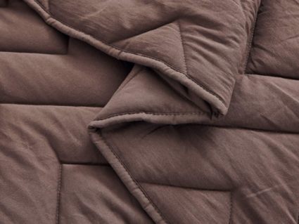 Покрывало Софи де Марко Робби (шоколад) 160х220