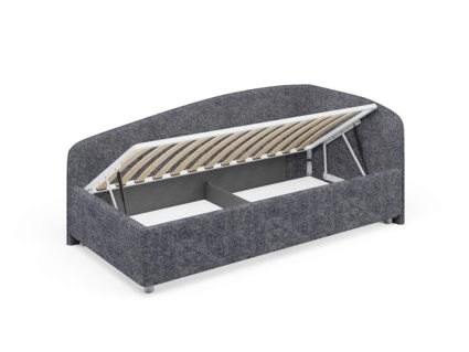 Кровать Сонум Paola Кашемир Синий (с подъемным механизмом) 90х200