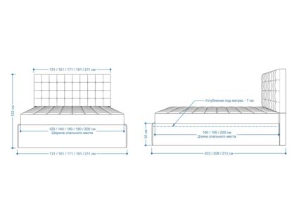 Кровать Lonax Аврора велюр Dolly-8 (с подъемным механизмом)