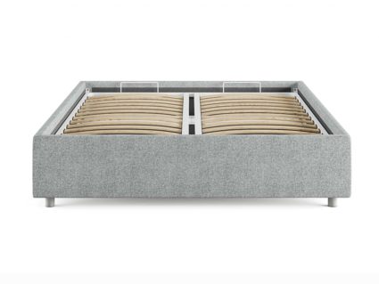 Кровать Сонум Scandinavia Экокожа Белая (с подъемным механизмом) 80х200