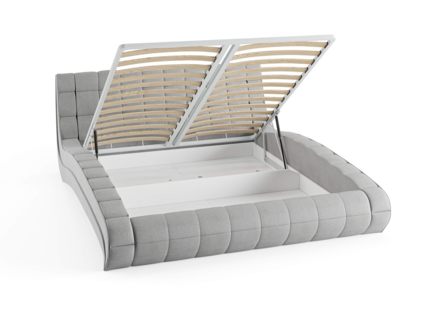 Кровать Сонум Milano Кашемир Бежевый (с подъемным механизмом) 180х200