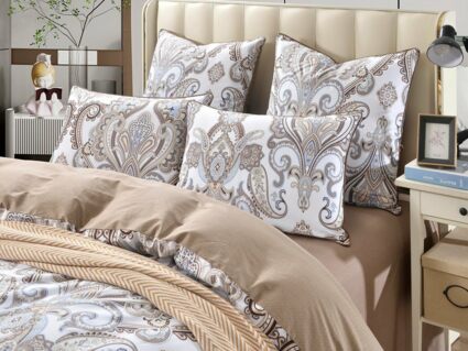 Комплект постельного белья Софи де Марко Атрия (бежевый) Семейный