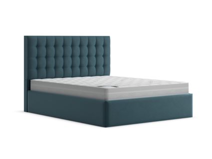 Кровать Lonax Аврора велюр Dolly-13 (с основанием) 160х195