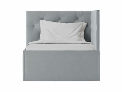 Кровать Димакс Бриони с подъемным механизмом 120x200 Велюр Velutto 51 уцененная 120х200