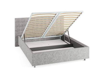 Кровать Сонум Siena Кашемир Латте (с подъемным механизмом) 200х190