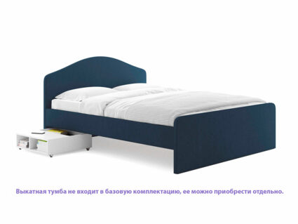 Кровать Сонум Emma Кашемир серый 140х200