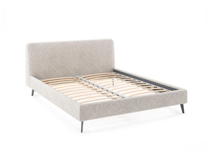 Кровать Сонум Boston Рогожка пепельный 120х200