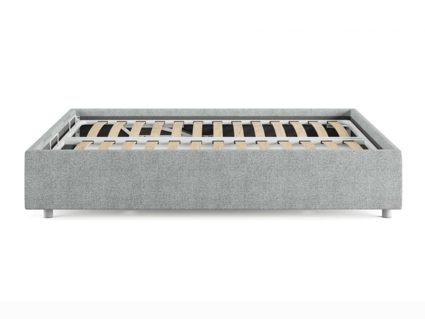 Кровать Сонум Scandinavia Экокожа Белая (с подъемным механизмом) 80х200