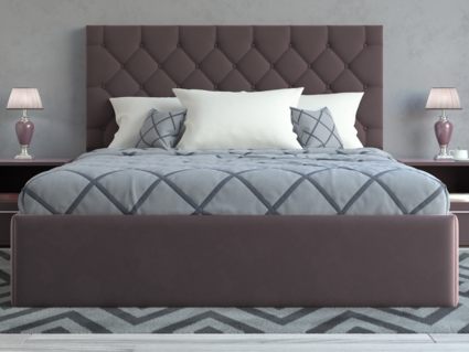 Кровать Lonax Элоиза велюр Dolly-13 (с основанием)