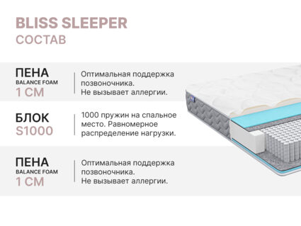 Матрас Димакс Bliss Sleeper 85х190