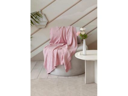 Плед Luxberry SELF STARS розовый 100х150