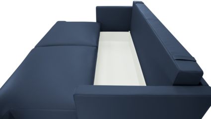 Диван Фиеста Мебель Ибица велюр Vivaldi 14 синий