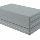 Футон DreamLine Eco (рогожка серая) 140х190