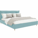 Кровать Beautyson Doris велюр Formula 692 мятный (с подъемным механизмом) 120х190