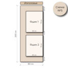 Кровать Mr.Mattress Site Box экокожа Beige 90х190