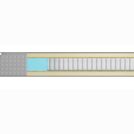 Матрас Denwir EXTRA MIDDLE SOFT TFK 75х185